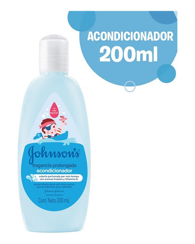 Shampoo Johnson Baby Fragancia Prolongada 200 Ml