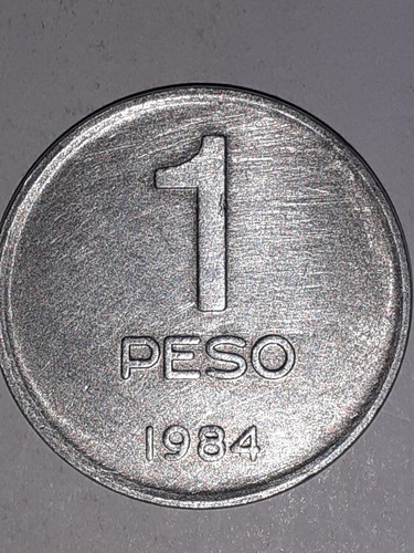 Moneda De 1 Peso Del Año 1984 