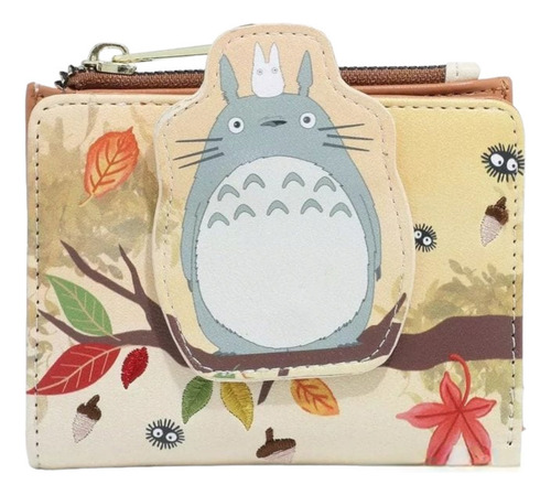Studio Ghibli Cartera My Neighbor Totoro Hot Topic Beige Floreado