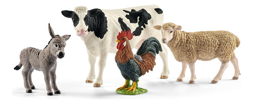 Schleich Farm World Juego Animales Granja 4 Piezas Niños Y 3