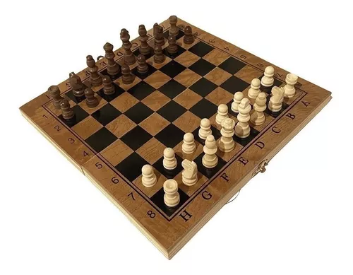 Jogo De Xadrez 47x47xm Staunton Profissional Curvim + 1 Par Dama