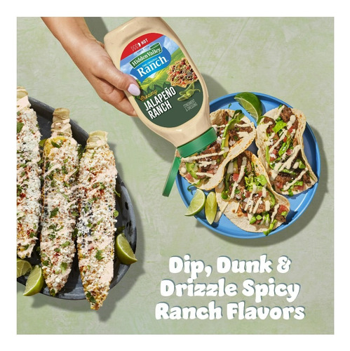 Hidden Valley Jalapeño Ranch 591ml | Aderezo Cremoso Y Pican