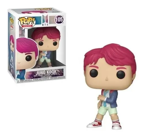 Jung Kook - Bts Pop Funko #105 - Kpop - Pop! Rocks | Parcelamento