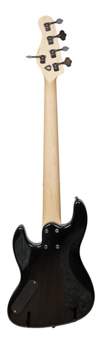 Contrabaixo 5 Cordas Tribe Modelo Sf Preto Escala De Maple