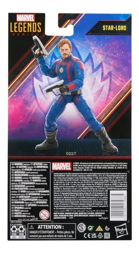 Figura De Acción Marvel Legends Series Star-lord Vol.3