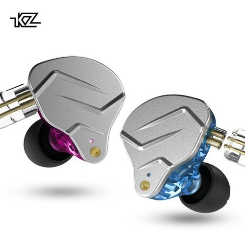 Imagen 3 de 6 de Auriculares In Ear Kz Zsn Pro 2 Vias Monitor Con Microfono