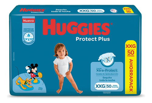 Pañales Huggies Protect Plus Unisex