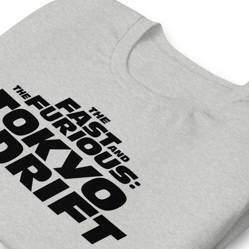 Playera Movie Fast And Furious - Tokyo Drift Es1980/1932n