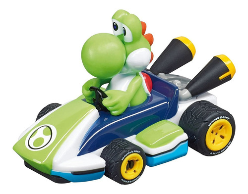 Imagem 6 de 8 de Autorama Pista Eletrica Carrera 2,4m Mario Kart X Yoshi 1/50