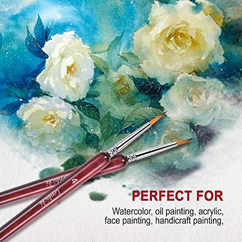 Pincel De Pintura Para Detalles, Kit De 6 Pinceles De Pintur