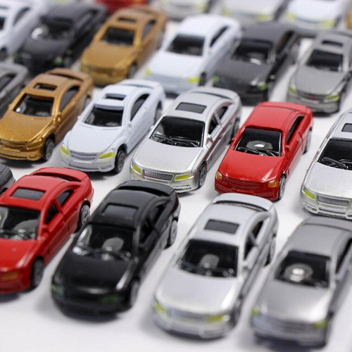 5 X 5x Modelos De Coches Pintados En Miniatura 1:87 Ho