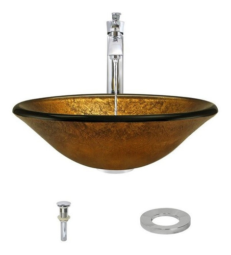 Lavabo De Baño Moderno, Con Grifo Incluido,  Mr Direct