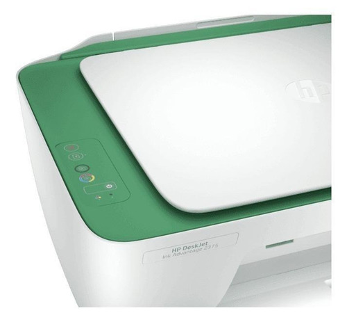 Imagen 4 de 4 de Impresora a color multifunción HP Deskjet Ink Advantage 2375 blanca y verde 200V - 240V