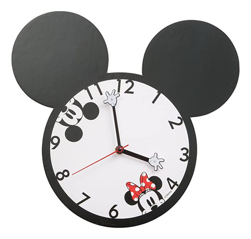 Vandor  - Reloj De Pared Con Forma De Mickey Y Minnie Mouse