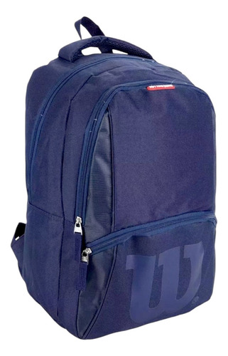 Mochila Grande Wilson Juvenil Azul Wls109-bp344a