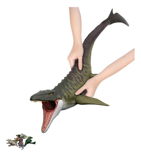 Jurassic World Dinossauro Rebirth Super Colossal Mosasaurus