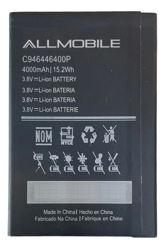 Pila Bateria Ion Litio Para Blu C946446400p C6 2020