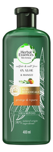 Herbal Essences Shampoo Bio Renew Aloe & Mango Sin Sal 400ml