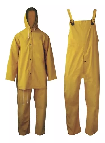 SEGPER TRAJE AGUA JARDINERA PVC AMARILLO