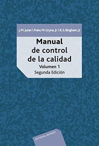 Libro Manual De Control De Calidad 2 Tomos De Frank M. Gryna