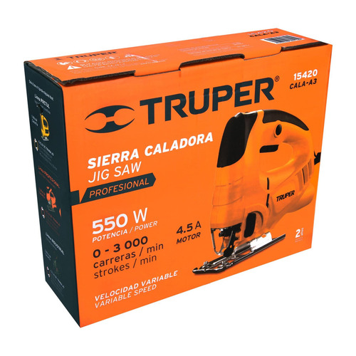 Sierra Caladora Profesi 550w Velocidad Variable Truper 15420