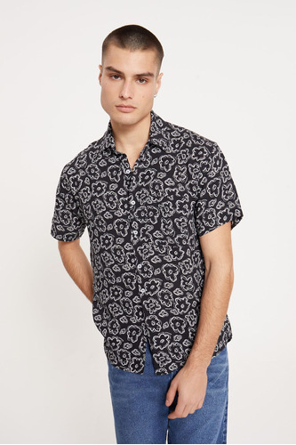 Camisa Print Begonia Hombre Prototype