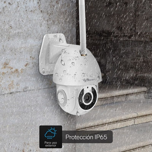 Cámara Seguridad Wifi Ethernet Full Hd Exterior Steren Cctv