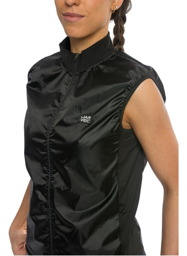 Chaleco Rompeviento Ciclista Jarvec Mujer Impermeable 