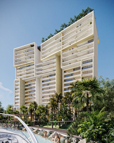 Departamento En Venta En Cancún, Blas, En Exclusiva Zona, Puerto Cancún Y Con Amenidades De Primer Nivel