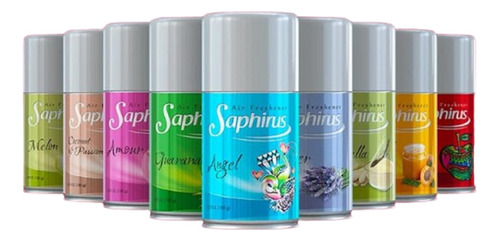 Aromatizante De Ambientes Saphirus (pack X 12)