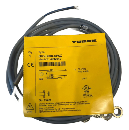 Sensor Inductivo Bi2-eg08k-ap6x 4602040