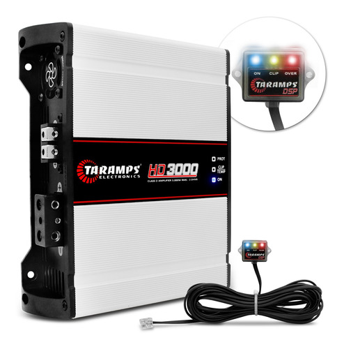 Taramps Hd3000 2 Ohms Modulo 3000w Rms 1 Canal Digital