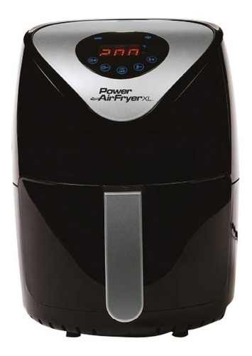 Horno Y Freidora Digital Compacta Power Air Fryer Xl 2.0 Color Negro 110v