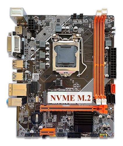 Placa Mãe Lga 1155 M.2 Ddr3 16gb Hdmi I3 I5 I7 2ª 3ª Geração