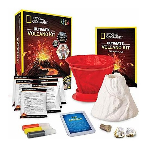 Juguete Ciencia National Geographic Ultimate Volcano Kit - K