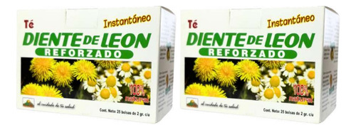 Té Diente De León Instantáneo Aukar Pack De 2 Piezas