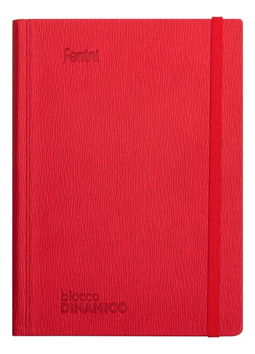Libreta Ejecutiva Curpiel Premium Italiana Ferrini 18x25 Ry Color Rojo