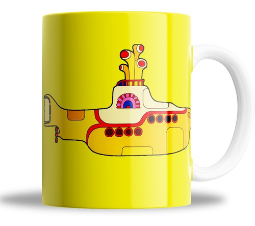 Taza De Ceramica - The Beatles Yellow Submarine