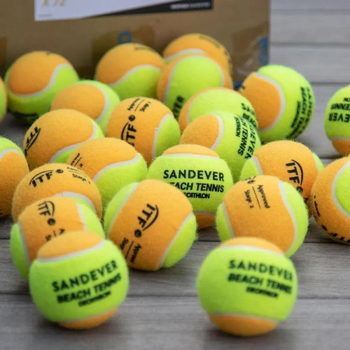 Kit 10 Bolas De Beach Tennis Btb 900 Sandever Pronta Entrega