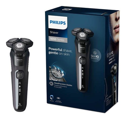 Philips Serie 5000 Afeitadora Eléctrica En Húmedo Y Seco, Re