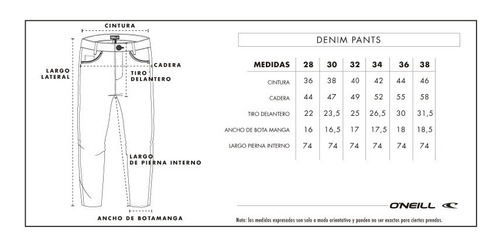 O'neill Pantalón Jean London