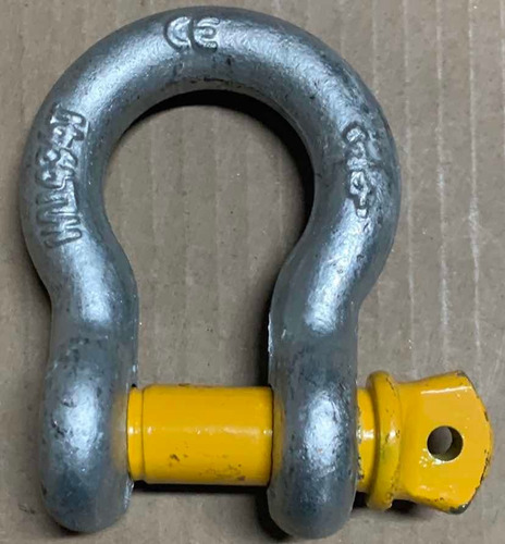 Imagen 1 de 3 de Grillete Para Alta Carga Certificado. Mide 3/4 Para 4750 K.