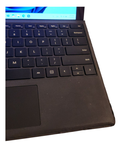 Tablet Microsoft Surface Pro 7 I7 256gb 16gb Ram Teclado W11 Negro (Usado)