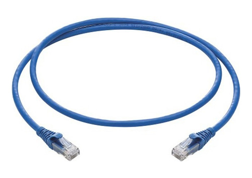 Cable De Red Utp 1 Mt Cat 6e Certificado Patch Cord 