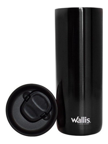 Termo Acero Inoxidable Protector Antiderrames 500ml Wallis