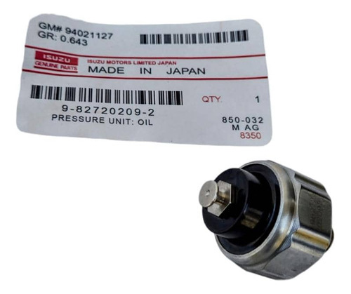 Sensor Valvula Presion Aceite Chevrolet Luv Dmax 3.5 Isuzu