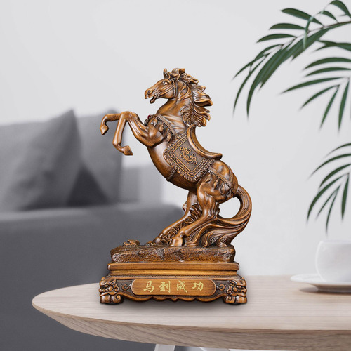 Estatua De Caballo Decorativa Ligera Para Centro De Mesa,
