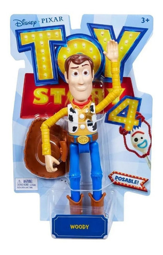 Disney Pixar Toy Story 4 Woody Figura De Acción 20cm Posable
