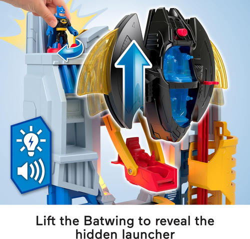 Fisher-price Imaginext Dc Super Friends Cuartel General De S