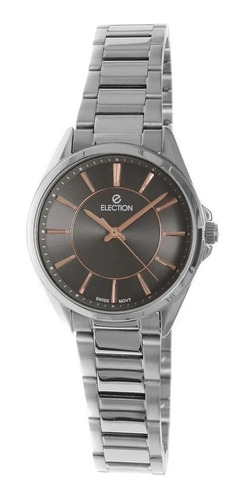 Reloj Election Suizo Mujer Acero Clasico Rose E200311122